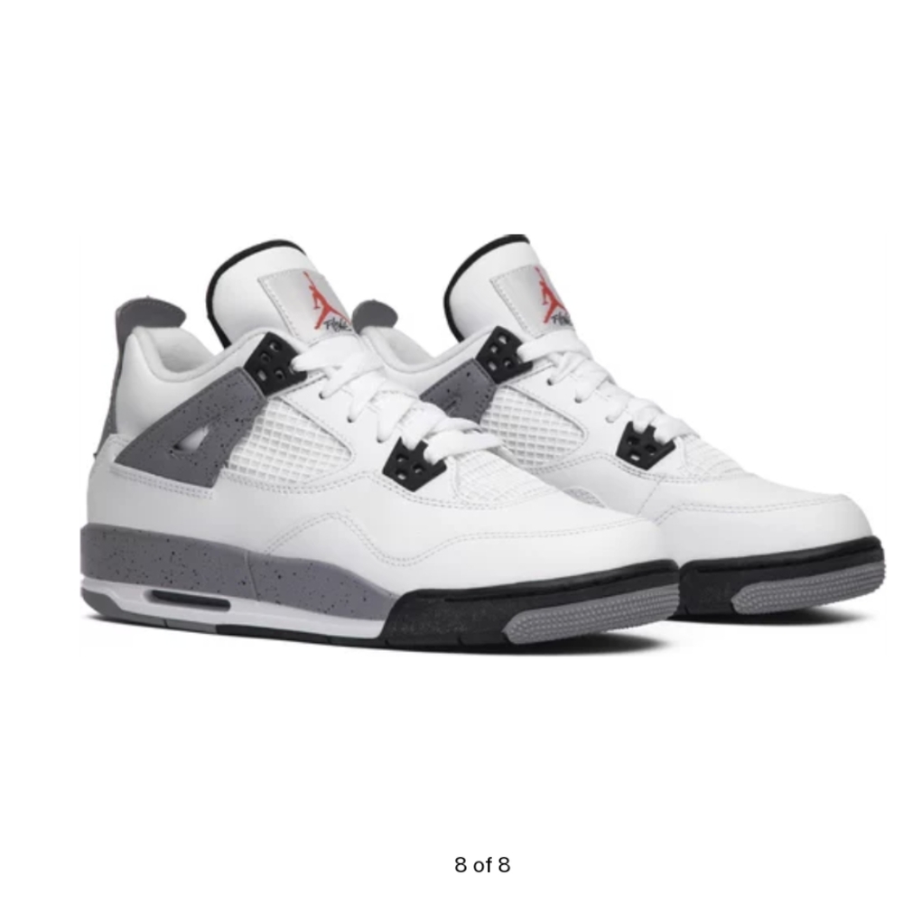 RARE Youth Nike Air Jordan Retro GS 7Y "Cement" 2012